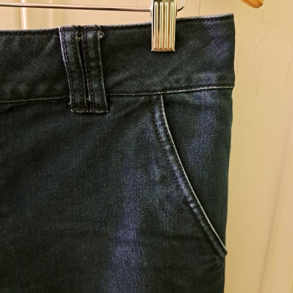 Denver Hayes Blue Flared Ankle Jeans - Picture 7 of 15